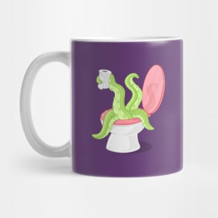 Toilet Monster Mug